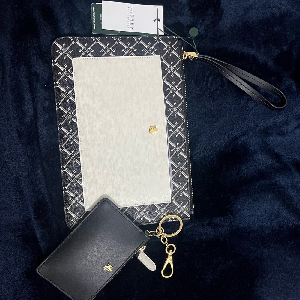 Ralph Lauren Wristlet & Cardholder